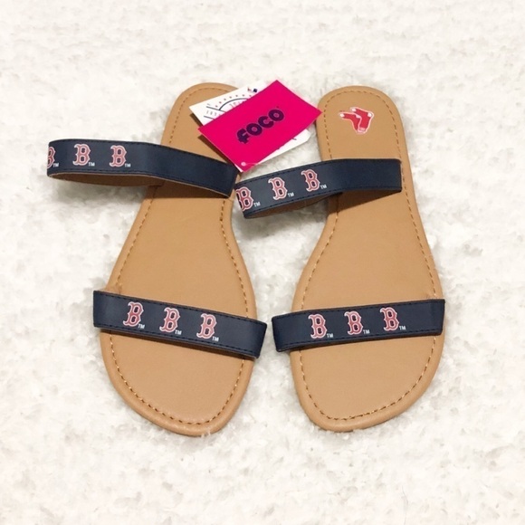 🆕 Boston Red Sox women’s sandals slides - Picture 5 of 9